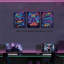 3 Piece Wrapped Canvas Print-470949440