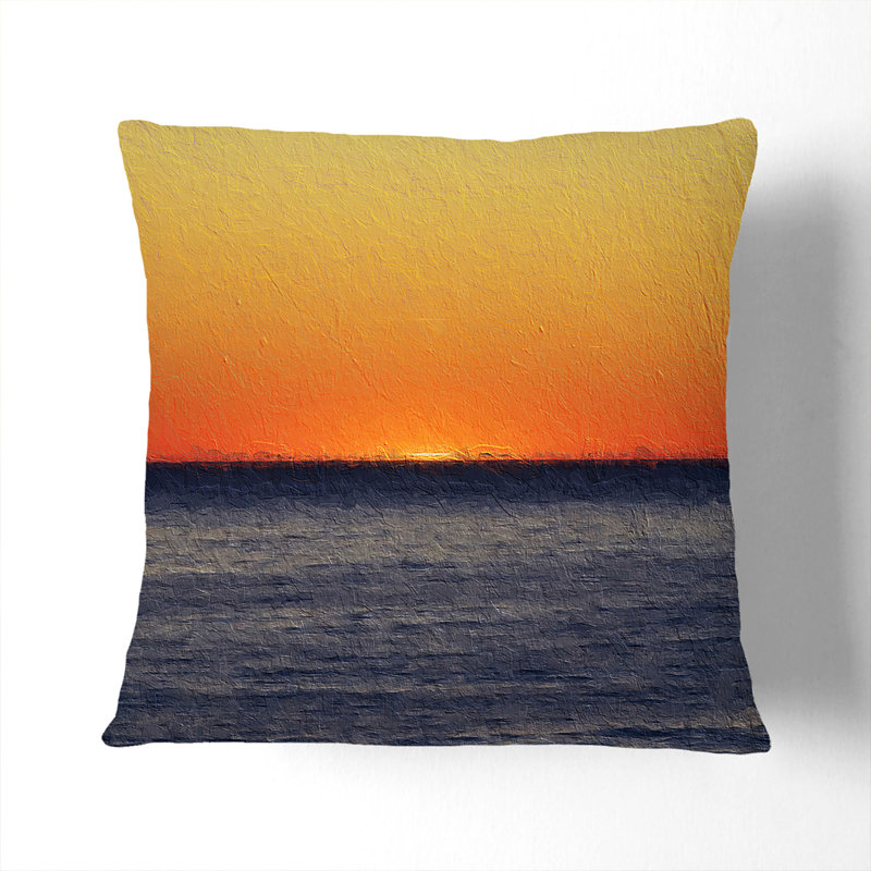 Square Throw Cushion, 55cm H x 55cm W x 20cm D, White