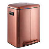 Step On Multi-Compartment Trash/Recycling Bins - 10.6 Gallons