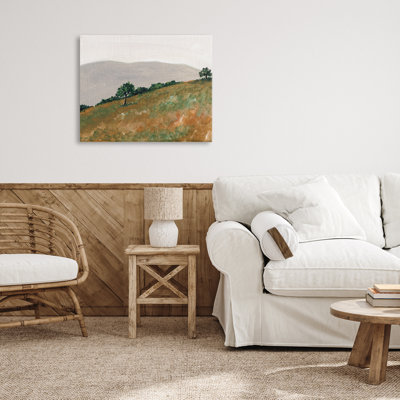 Toile de paysage Hill Hill, design par Nikita Jariwala
