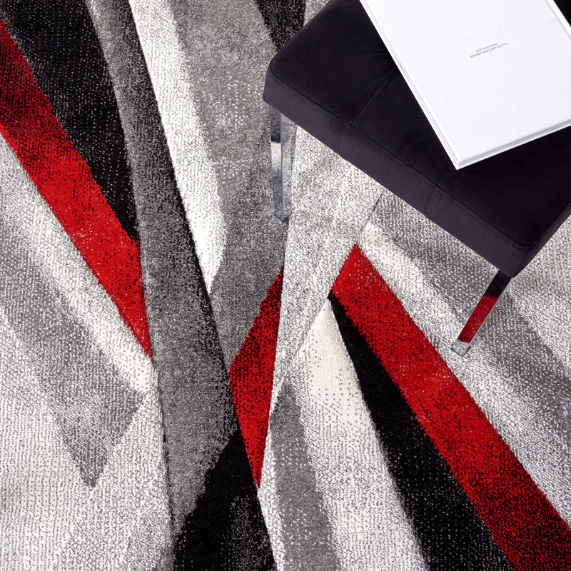 Toquerville Performance Geometric Rug, Rectangle 2'7" x 5'