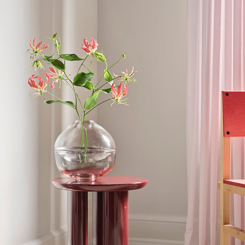 Septum Handmade Glass Table Vase