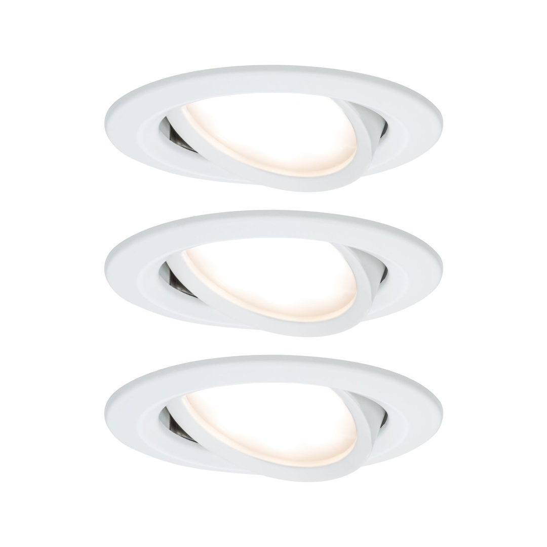 6,8 cm LED-Einbauleuchten-Set