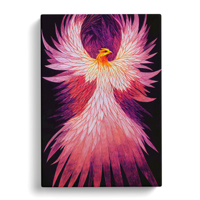 Darrian Phoenix Bird - Wrapped Canvas Print
