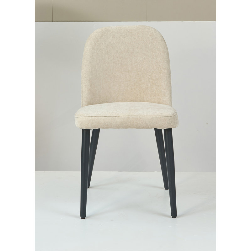 Ensemble de 4 chaises sans accoudoirs, 4, Beige