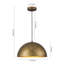 Luminaire suspendu en dôme à 1 lumière Kyrek -2142565026-2142346634