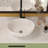 Go Peak Track 13 " Ceramic Oval Bathroom Sink