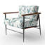 Chaise rembourrée Coastal Green-1966044983