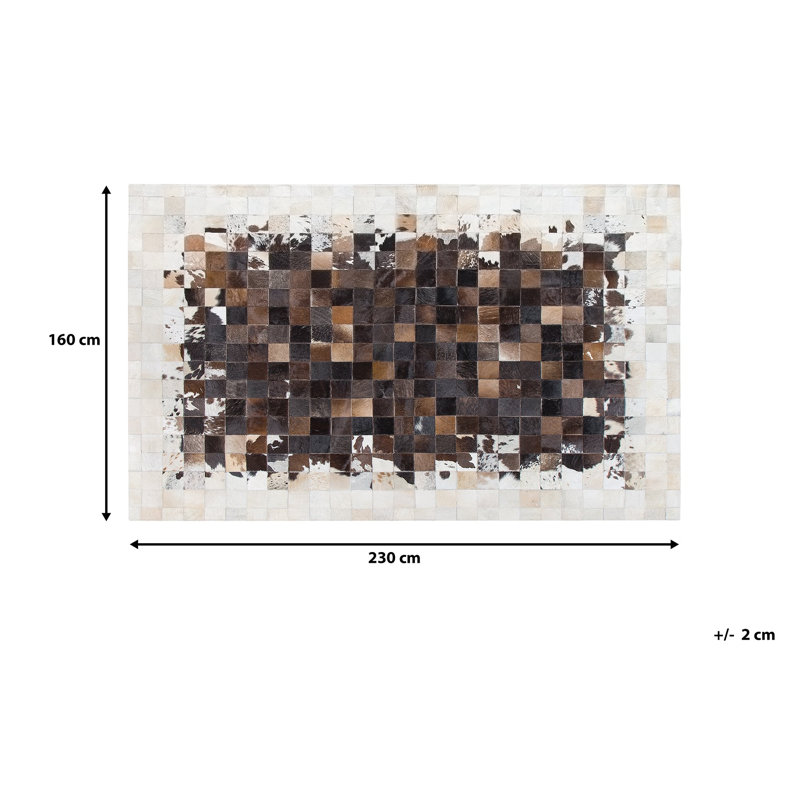 Esther Geometric Hand Woven Area Rug, Rectangle: 160 x 230cm