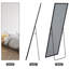Muscolo Metal Rectangle Floor Mirror