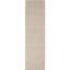 Textured Leaf Hand Loomed Beige Area Rug-1111645064