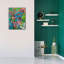  «Crazy Abstract Gardens No. 4» par Lindsey McAlister, art mural sur toile, 26 po x 34 po-1052559710