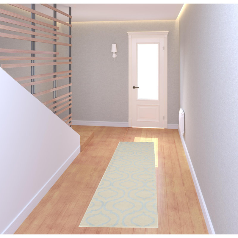 Gray Moroccan Power Loom Rug