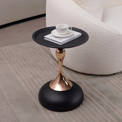 Table basse ronde en métal Mermaid Tail