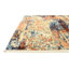 Tapis rouge brique à motif abstrait Elleker-23394039