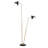 Asta 80.71'' Black Arched Floor Lamp