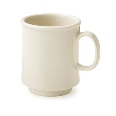 Tasse à café en plastique empilable GET, 8 onces, (ensemble de 12)