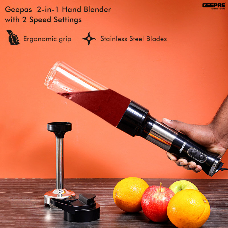 Geepas 2 Speed Hand Immersion Blender