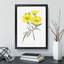 Yellow Tickseed Flowers - Framed Print-55614429-55614431