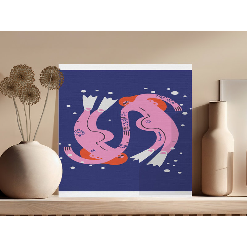 Nieman Wrapped Canvas Print Set, 14x14