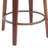 Lynnon Swivel Counter or Bar Height Bar Stool in Faux Leather, Wood and Golden Bronze Metal-1192722644-1198740096-1199535802