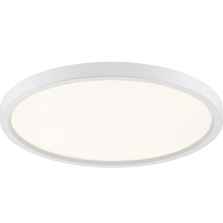 Orren Ellis Mechra Acrylic LED Flush Mount & Reviews | Wayfair