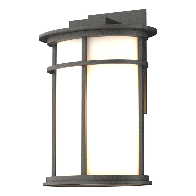 Province Outdoor Armed Sconce, Natural Iron, 12.2" H x 8.5" W x 6" D