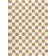 Atiran Checkered Plush Pile Brown Area Rug