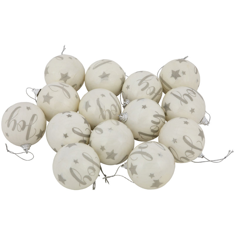 Ensemble de boules de Noël Joy Decoupage