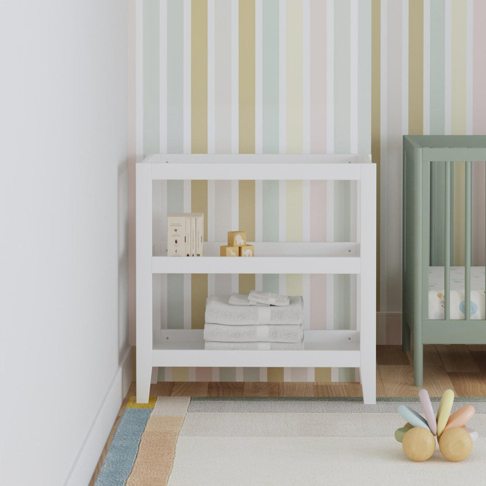Colby Changing Table, White