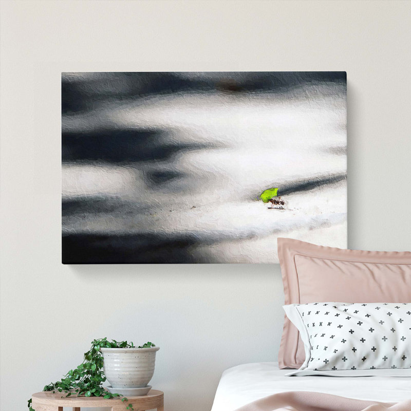 Worker Ant - Wrapped Canvas Painting, 35cm H x 50cm W x 3cm D