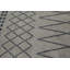 Tapis de zone en laine noué la 8 pi 3 po x 9 pi 10 po one-of-kind à la main Senac