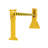 DOCK BARRICADE MANUAL HAND CRANK 8 FT