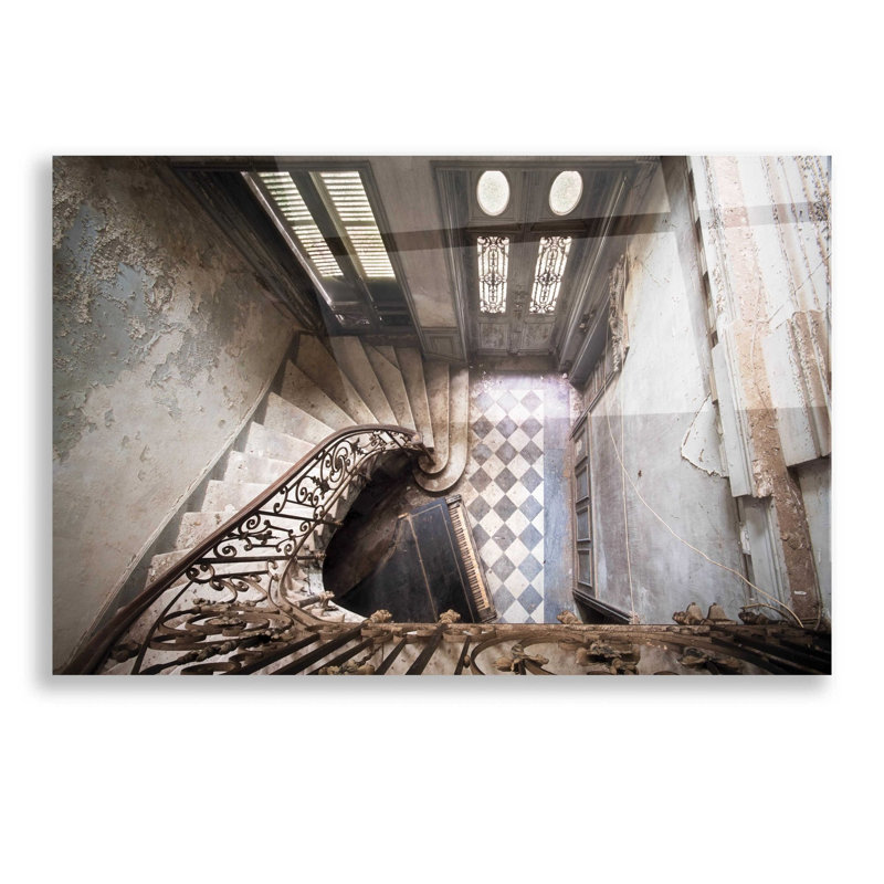 'Top Staircase' by Roman Robroek, Acrylic Glass Wall Art, 12" H x 16" W x 0.13" D