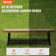 Solid Wood Outdoor Bench