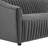 Announce Performance Velvet Channel Tufted Loveseat-1078053545