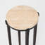 Como Marble End Table-799961743-799961738
