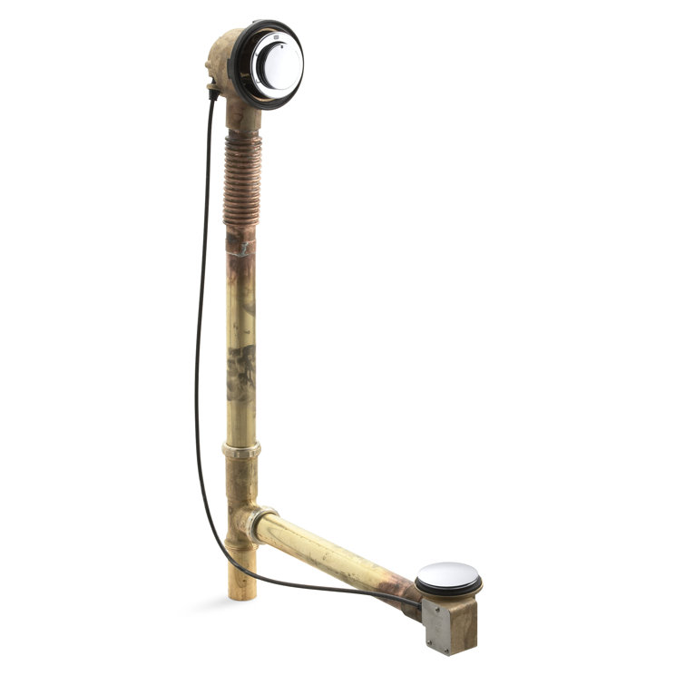 Clearfloclosing 1.5" Pop-Up Tub Drain With Overflow
