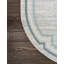 Tapis bleu contemporain Araceli-69564054