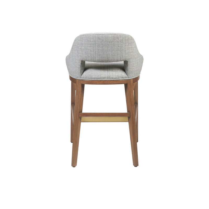 Inga Upholstered Stool, Counter Stool (26" Seat Height)