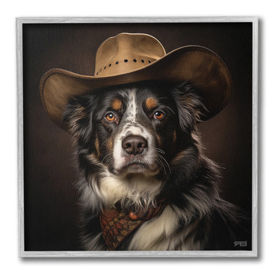CowboySheriffDogGicleeArtbyRB