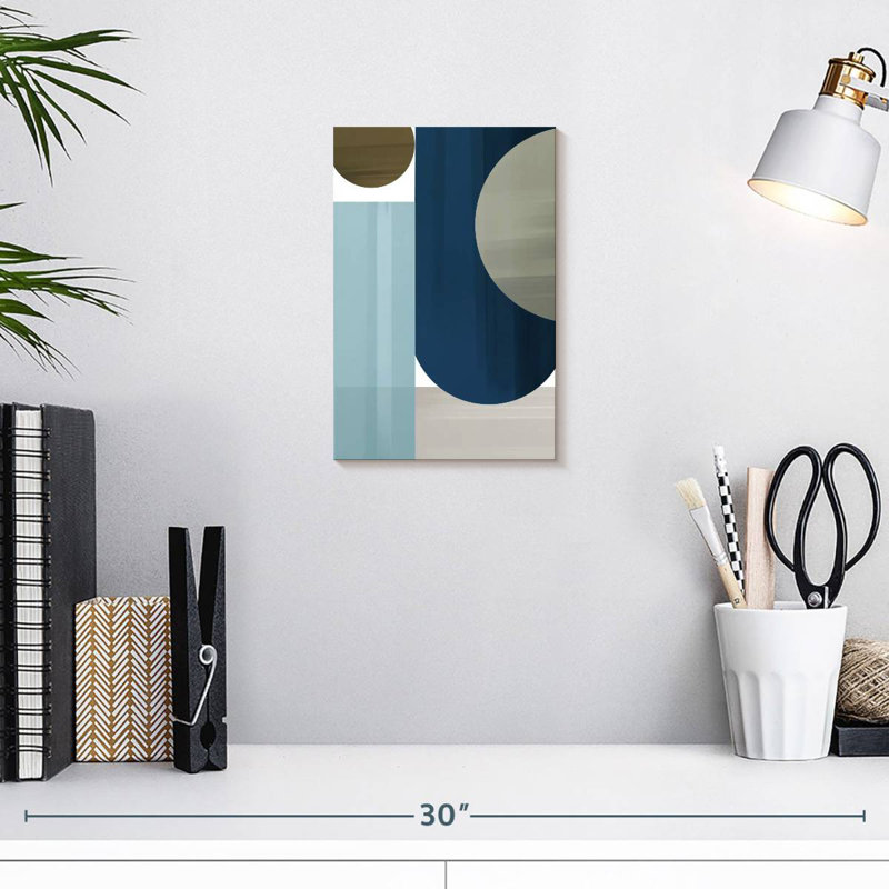 Avery Blue III, 12" H x 8" W