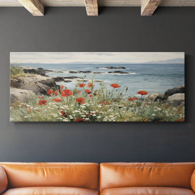 Série paysage - M XXXII - Toile tendue avec châssis - Prêt à accrocher