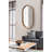 Manresa Wood Oval Mirror
