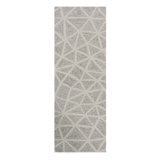 Extravaganza Geometric Area Rug in Heathered Gray
