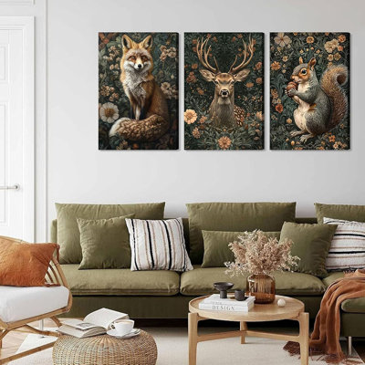 3 Piece Wrapped Canvas Print