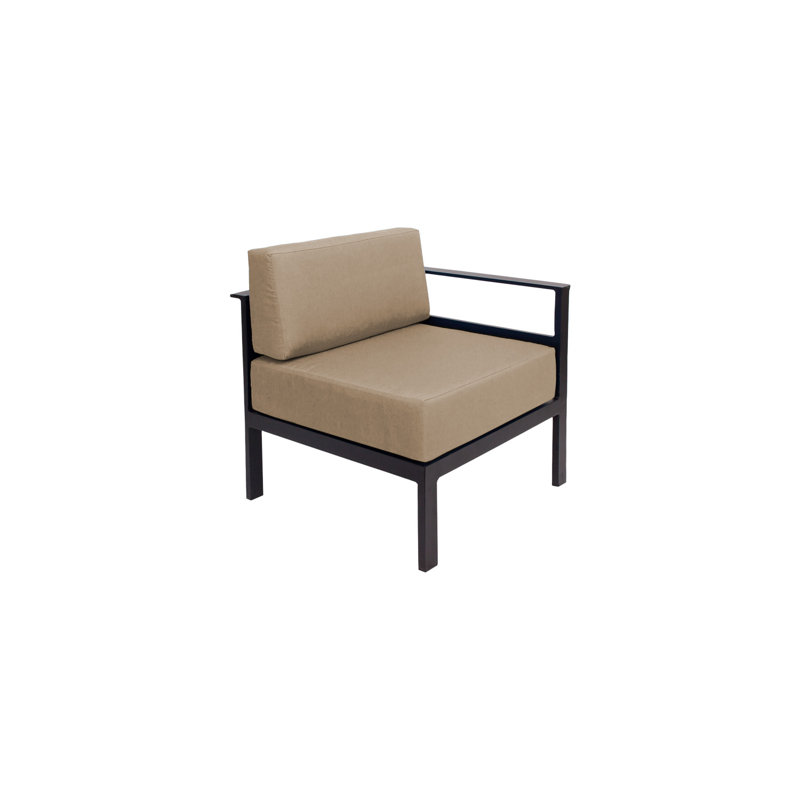 Belmar Left Arm Sofa Section, Light Tan