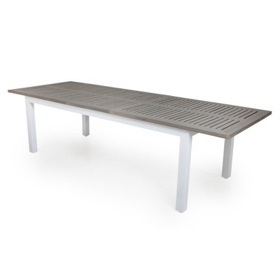 Jayesh Rectangular Extendable Outdoor Dining Table