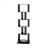 5 Tier Rotating Bookshelf, Floor Rack Simple Bookcase  With Acrylic Plate Student Multi-Function Creative Bookshelf For Living Room-554361054