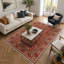 Geometric Cotton and Chenille Flatweave Area Rug-1459677427
